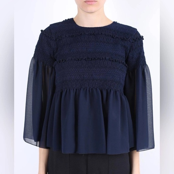 See By Chloe Tops - SEE BY CHLOE Three-Quarter Sleeve Top BLOUSE